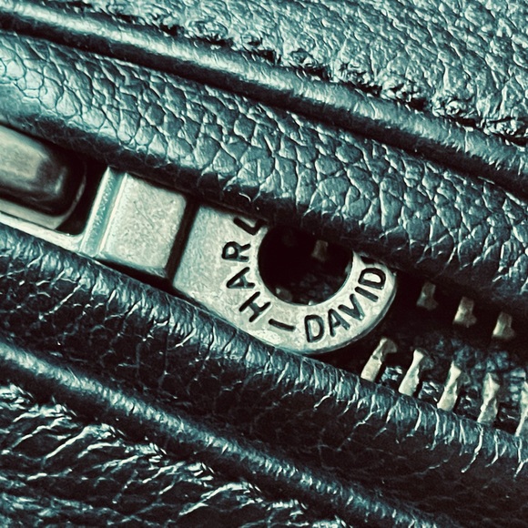 HARLEY-DAVIDSON Leather Jacket S/M - Picture 13 of 14